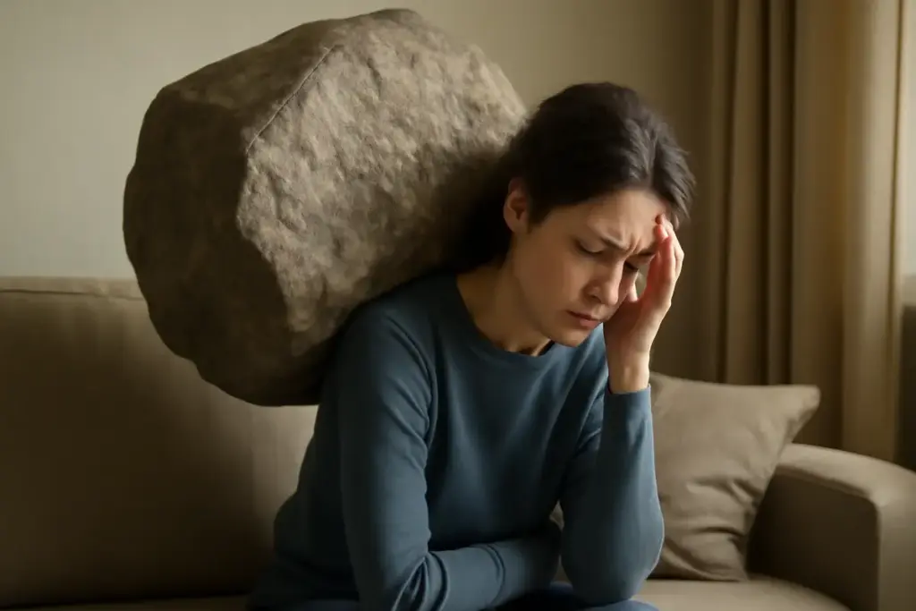 Perché il senso di colpa diventa ingombrante? La dinamica psicologica che innesca il disagio
