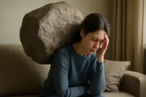 Perché il senso di colpa diventa ingombrante? La dinamica psicologica che innesca il disagio