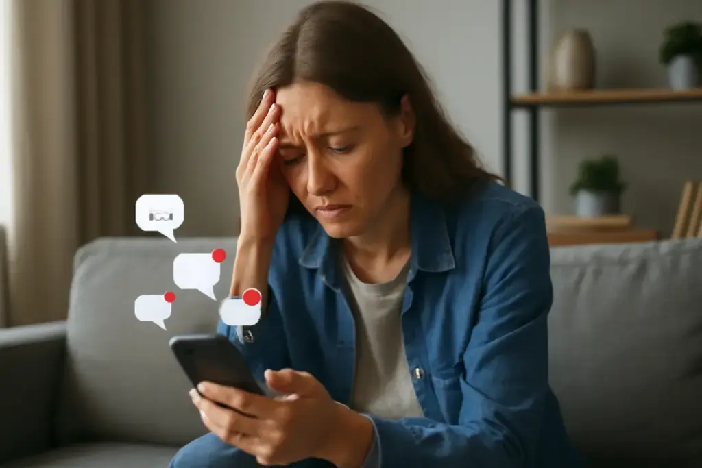Messaggi social e ansia da risposta: come gestire la pressione costante di essere sempre reperibili