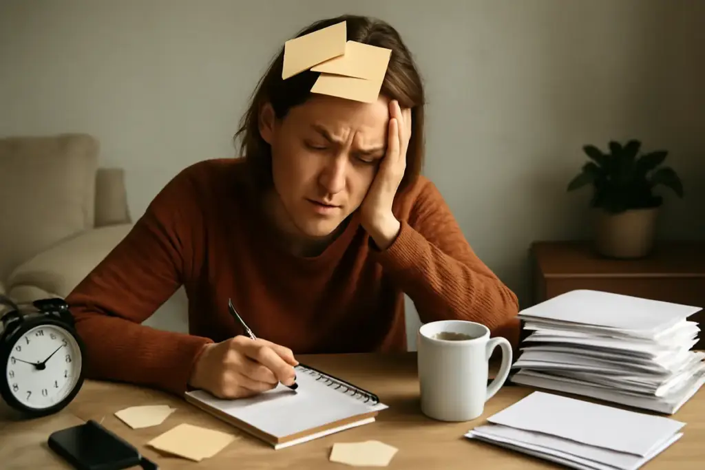 Perché ci sentiamo sopraffatti dai piccoli impegni? Il segnale che ti avvisa prima del burnout